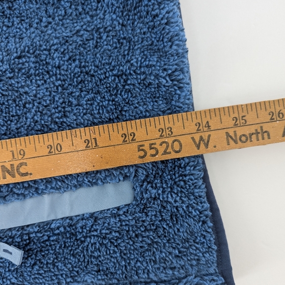 L.L. Bean Hi Pile Fleece Jacket Blue Size Small Women's - Picture 10 of 10